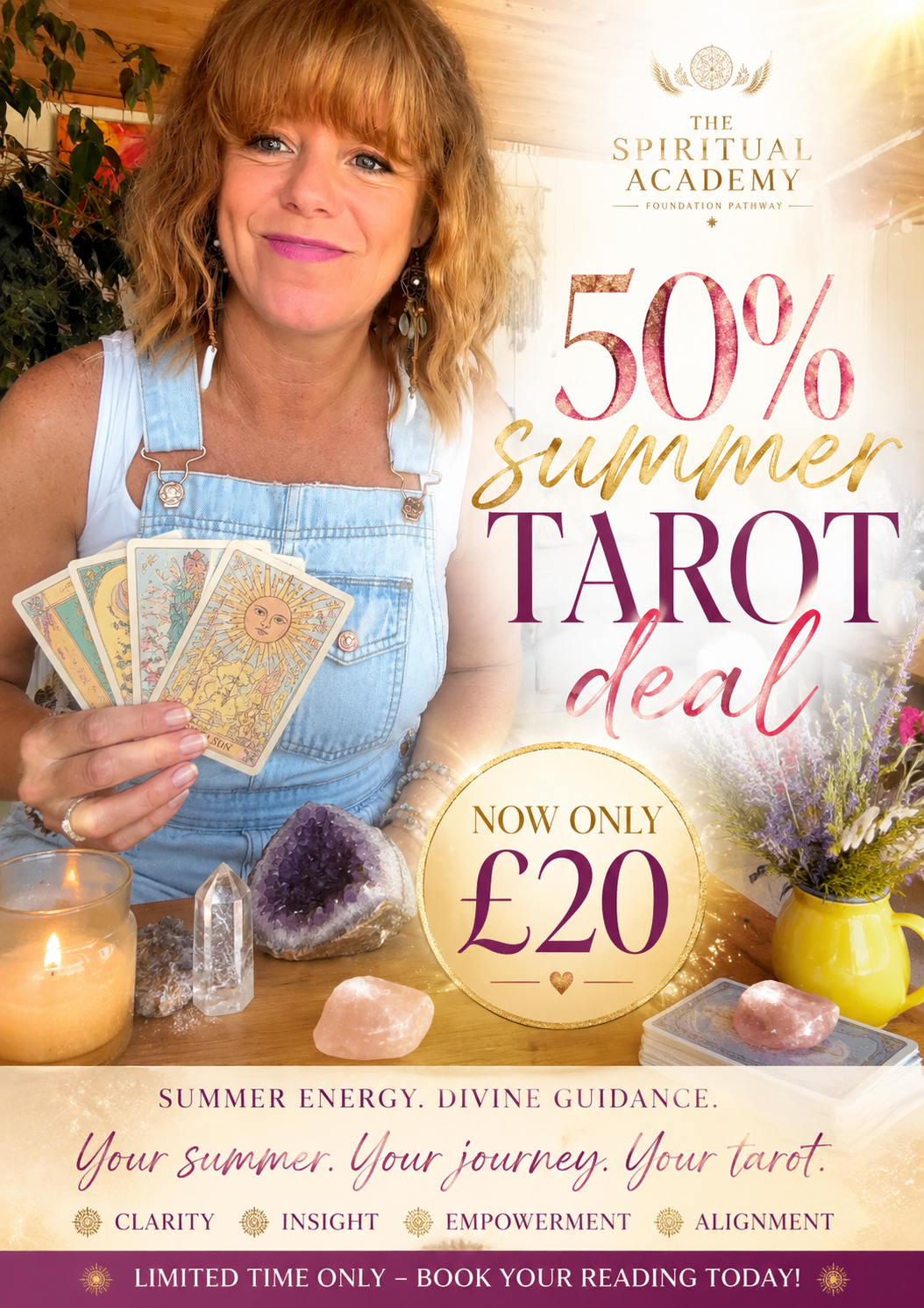50% discount SUMMER TAROT reading