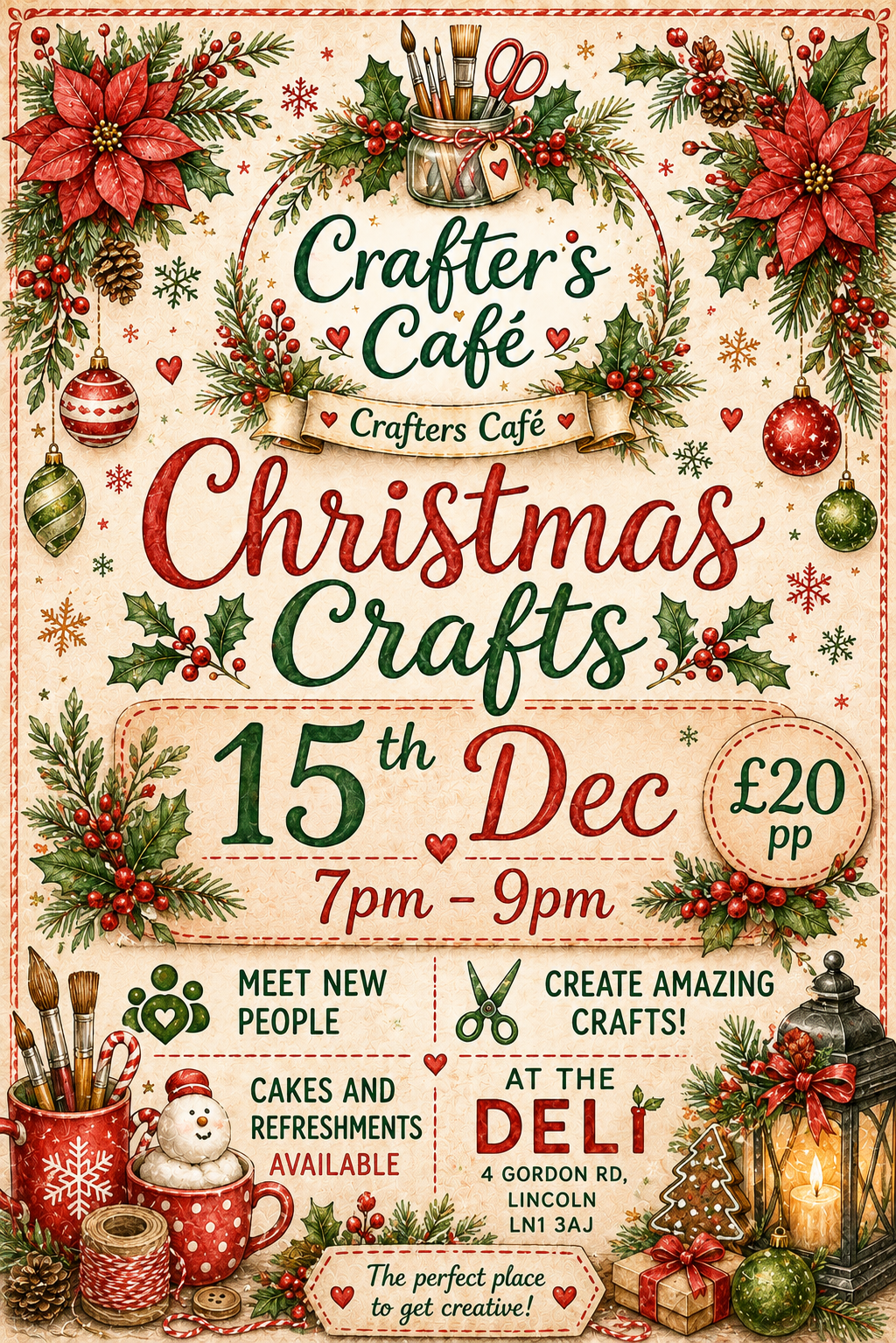 15th Dec - Christmas Crafts @ Bailgate DELI