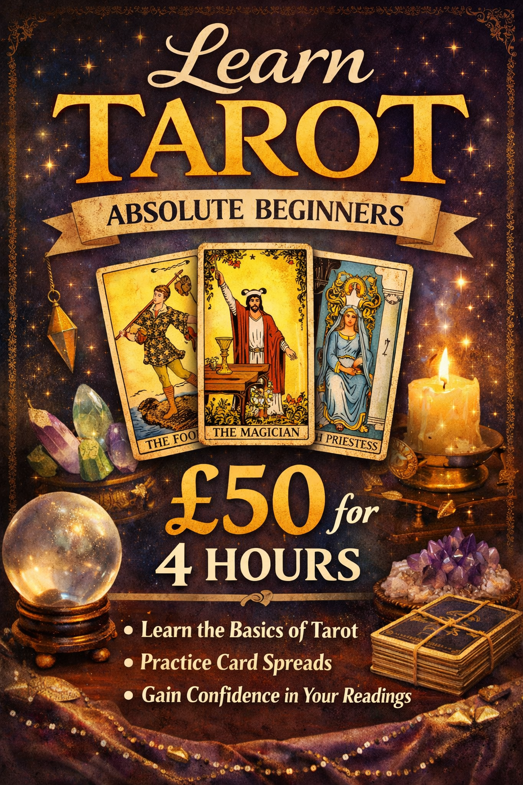 Learn Tarot – Absolute Beginners