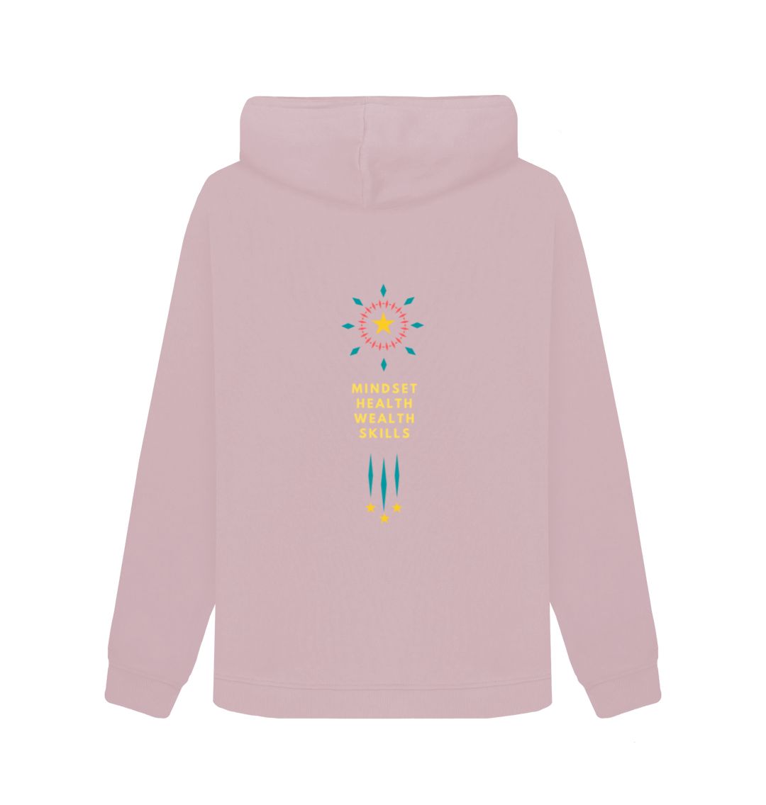 Mindset collection - Health, Wealth, Skills - Organic Woman's Hoodie