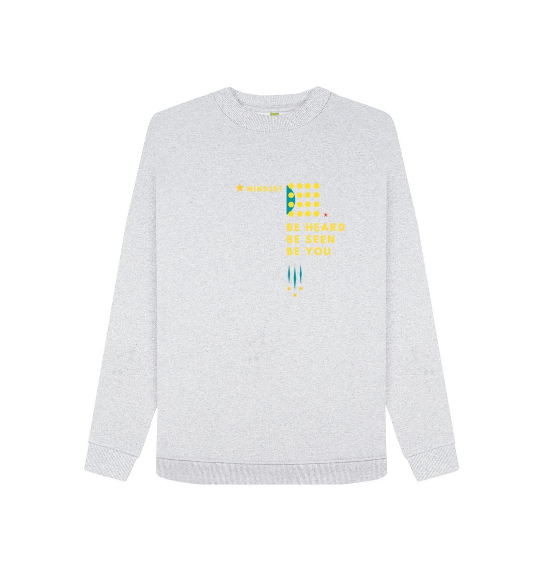Grey Mindset Collection - Organic female jumper