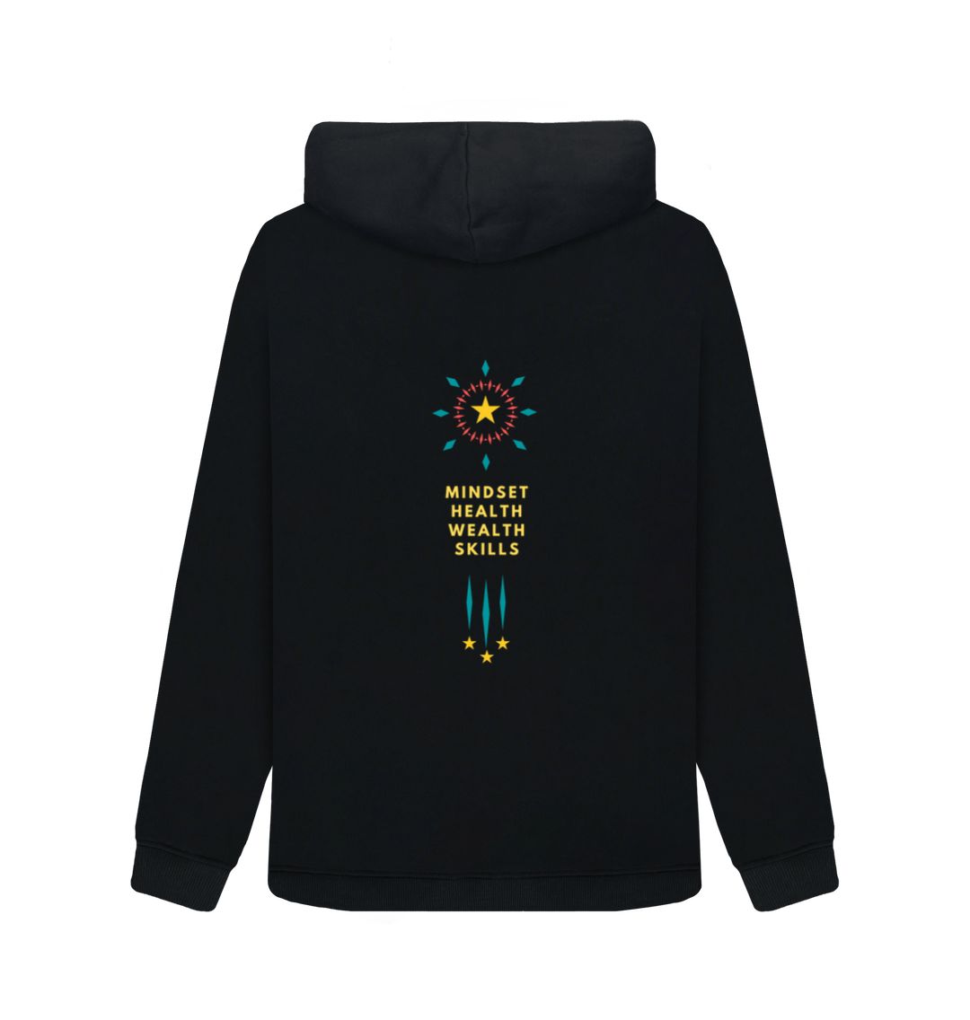 Mindset collection - Health, Wealth, Skills - Organic Woman's Hoodie