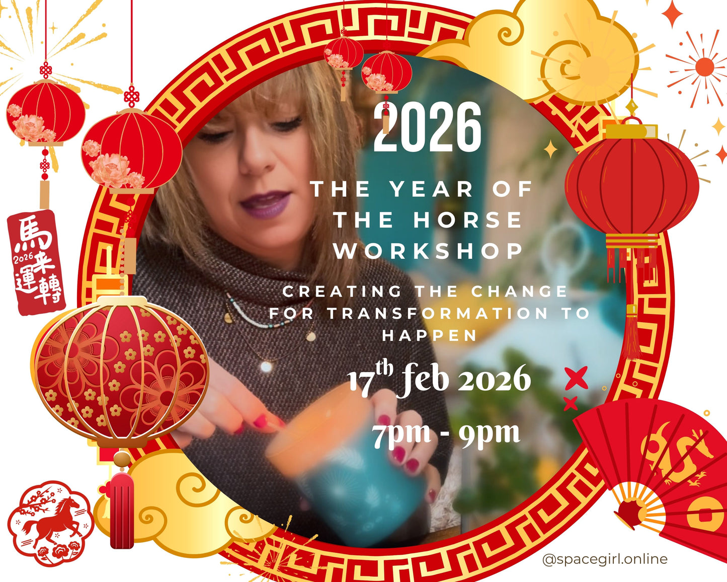 17th Feb 7pm - 9pm : The Year of the Horse — Workshop