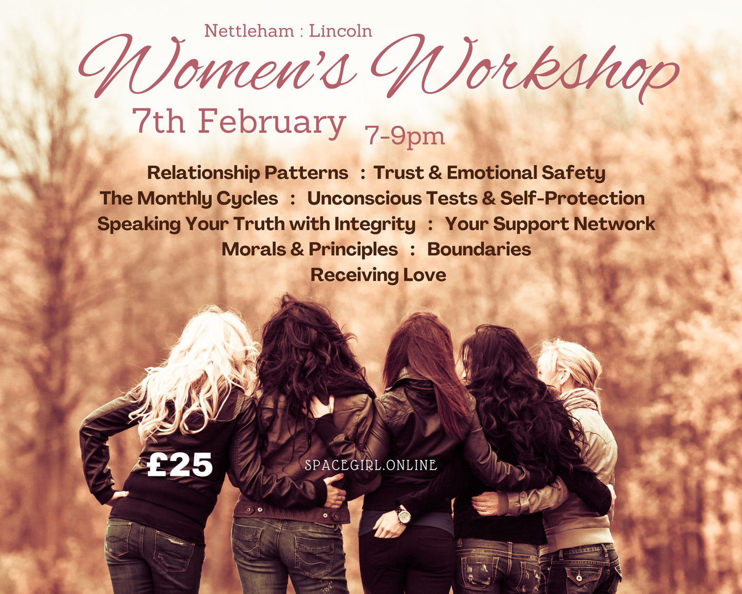 7th February 26 : Women’s Workshop