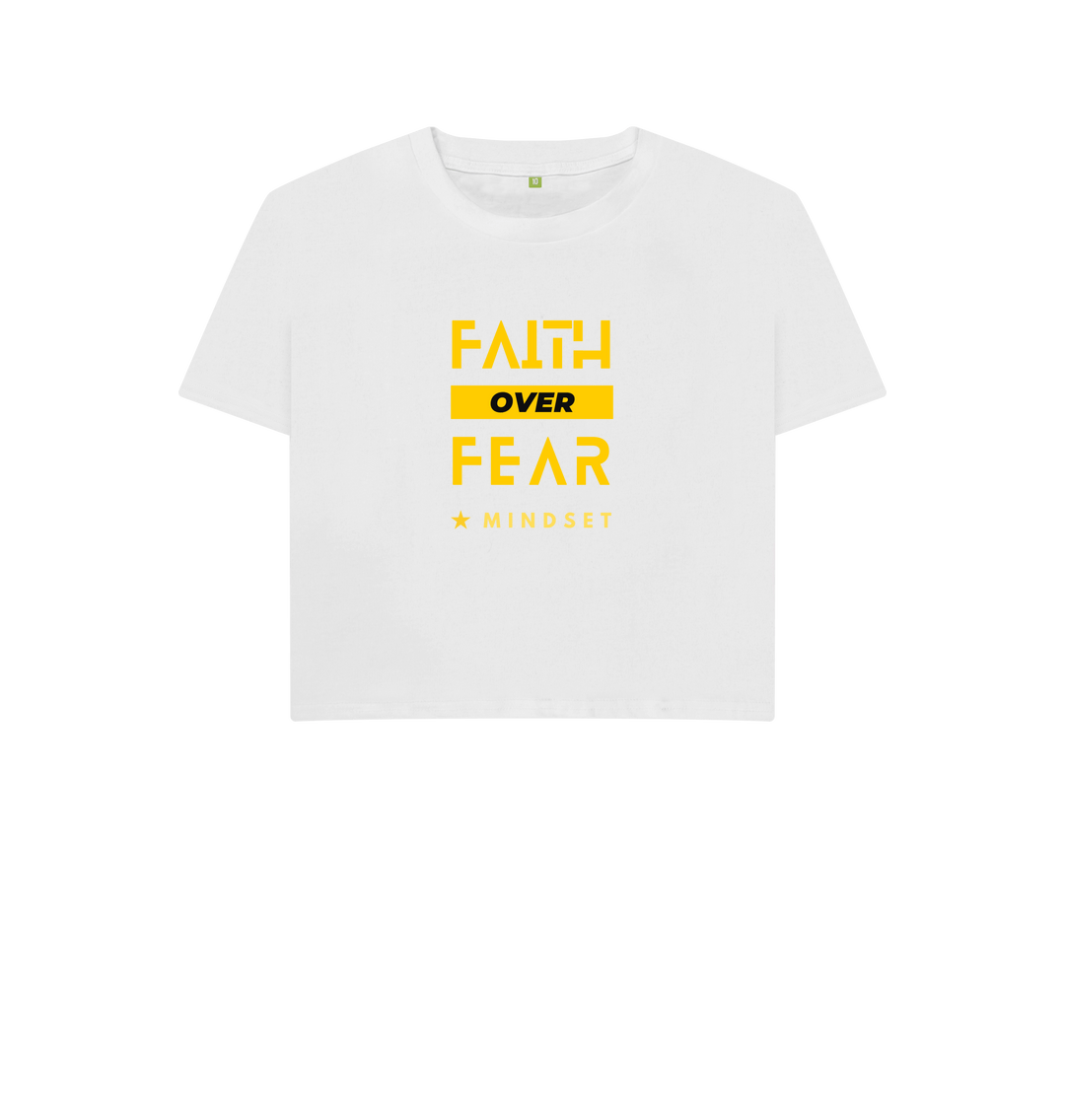 White Printed T-shirt Front