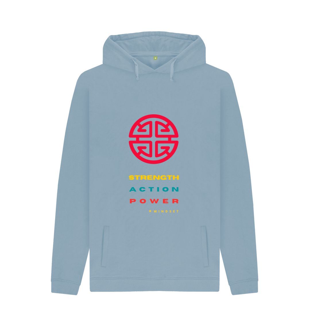 Stone Blue Mindset collection - Strength, Action, POwer