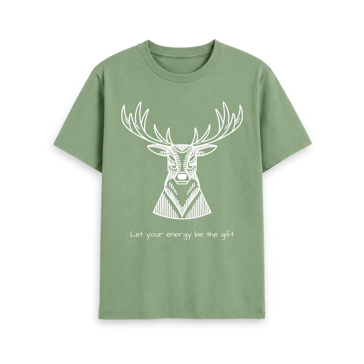Sage Printed T-shirt Front