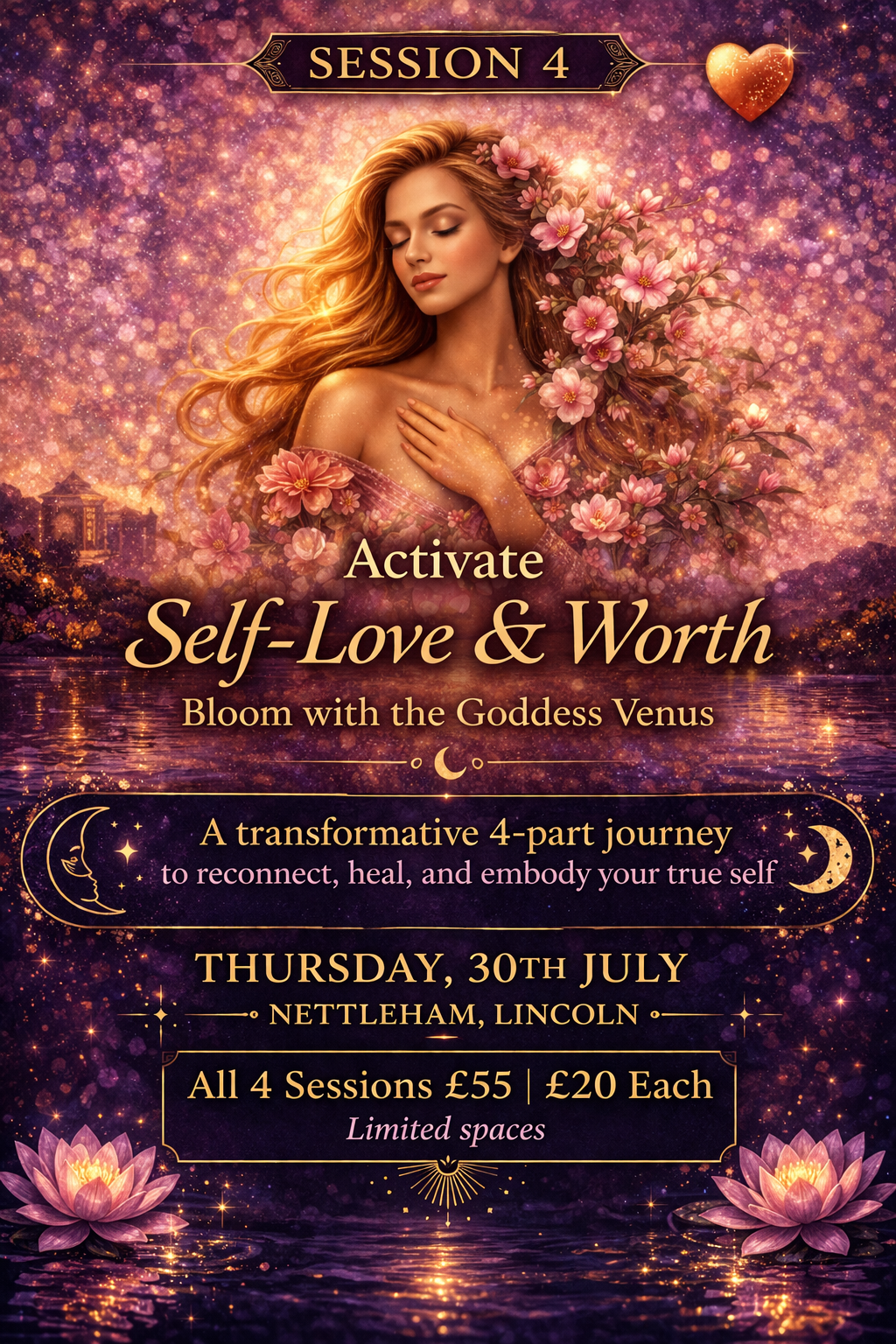 On-line : Goddess Venus — Embodiment, Worth & Receiving