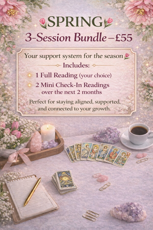 SPRING 🌷3-Session Bundle