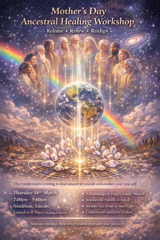 Thursday 14th March : 🌸 Mothers Day Ancestral Healing Workshop 🌸