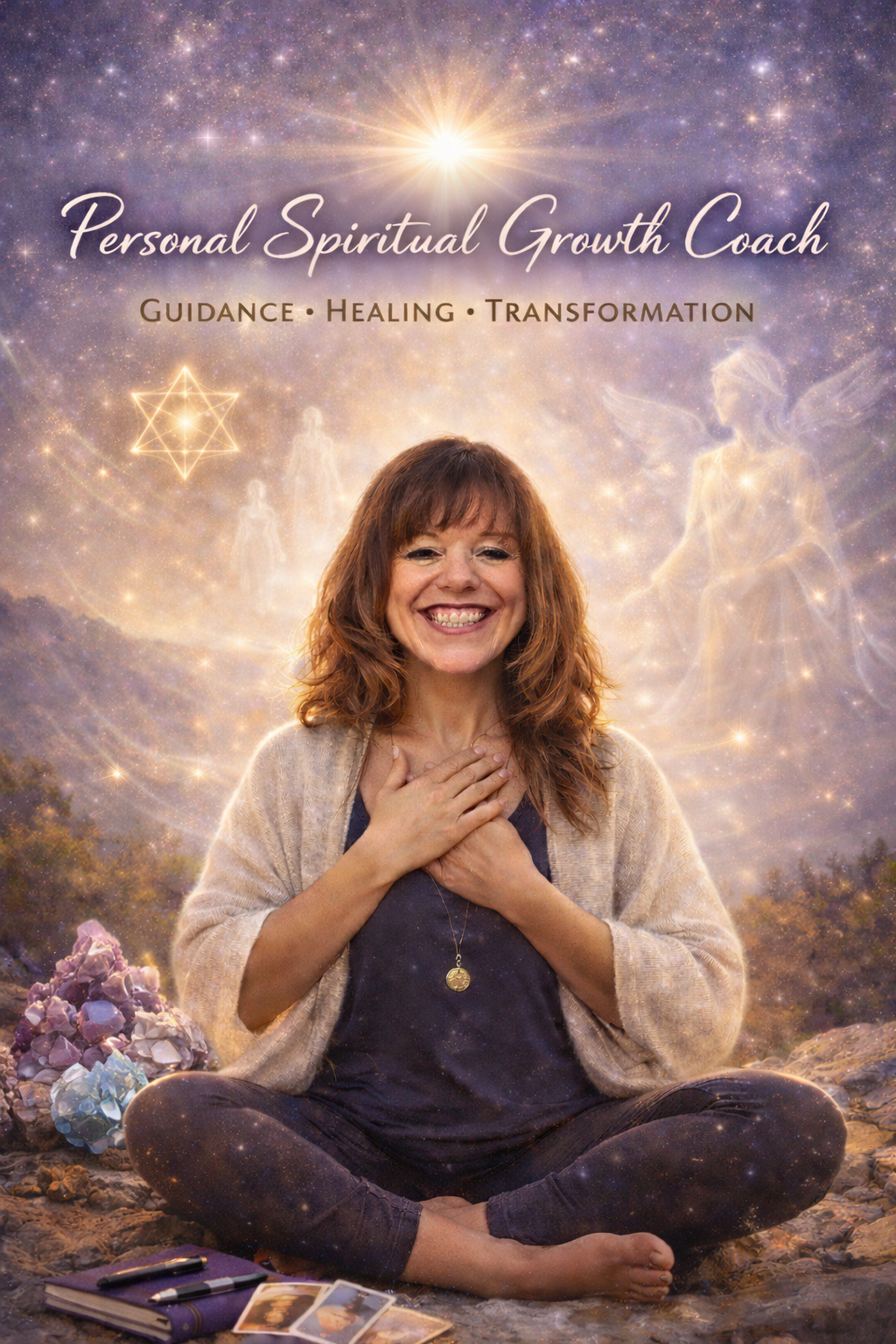 Spiritual Growth Coach ( 4x sessions) : Guidance, Healing & Transformation