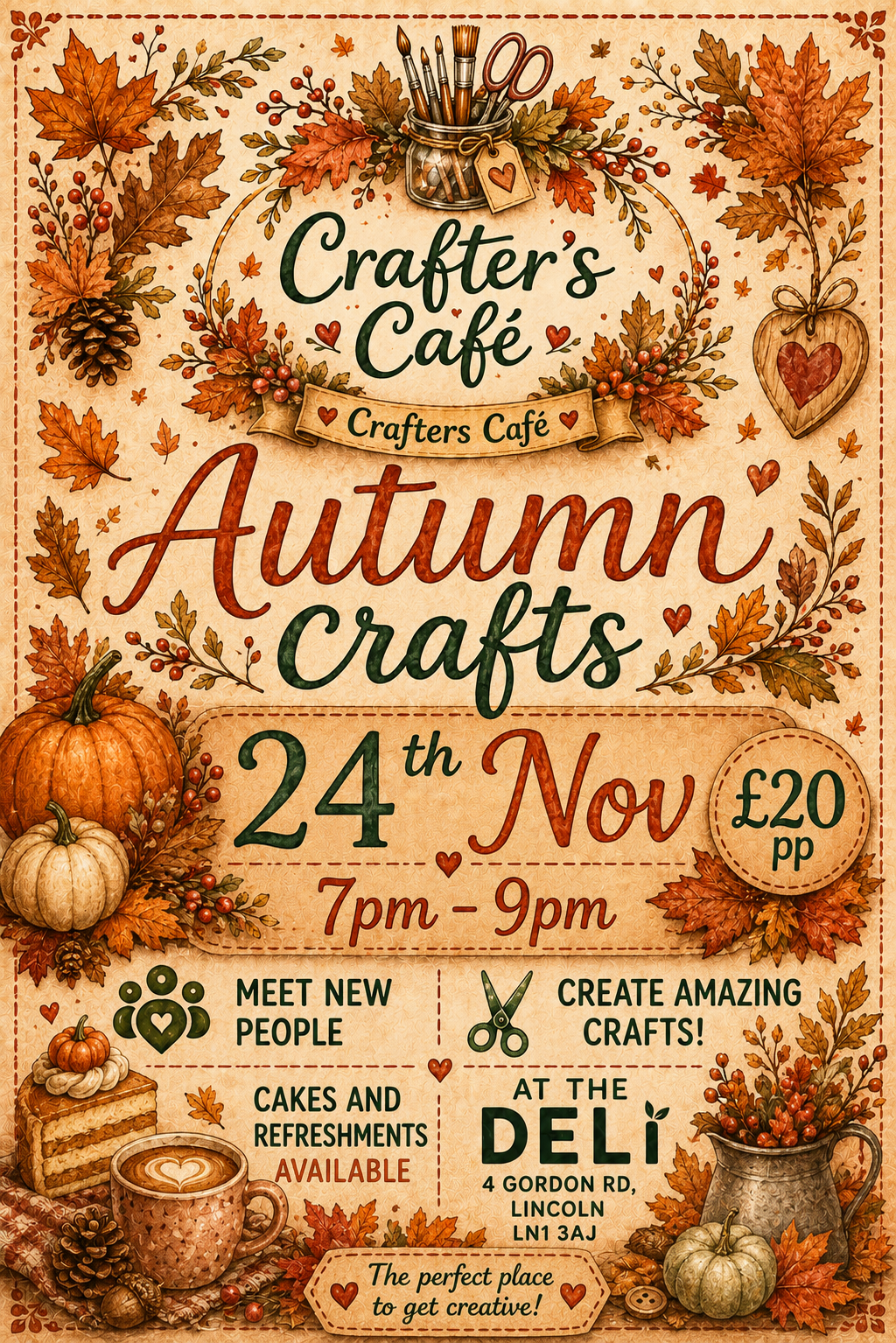 24th Nov - Autumn Crafts @ Bailgate DELI