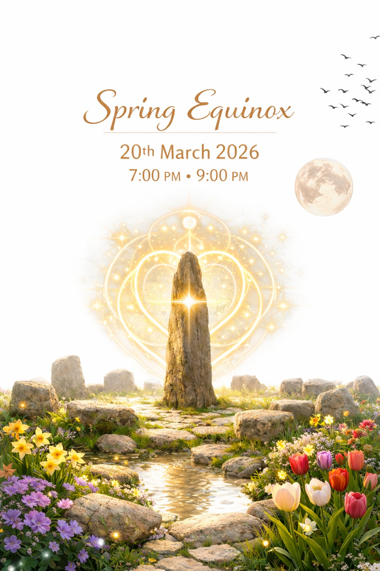 20th March 7pm - 9pm : Spring Equinox Workshop — Balance, Renewal & Awakening