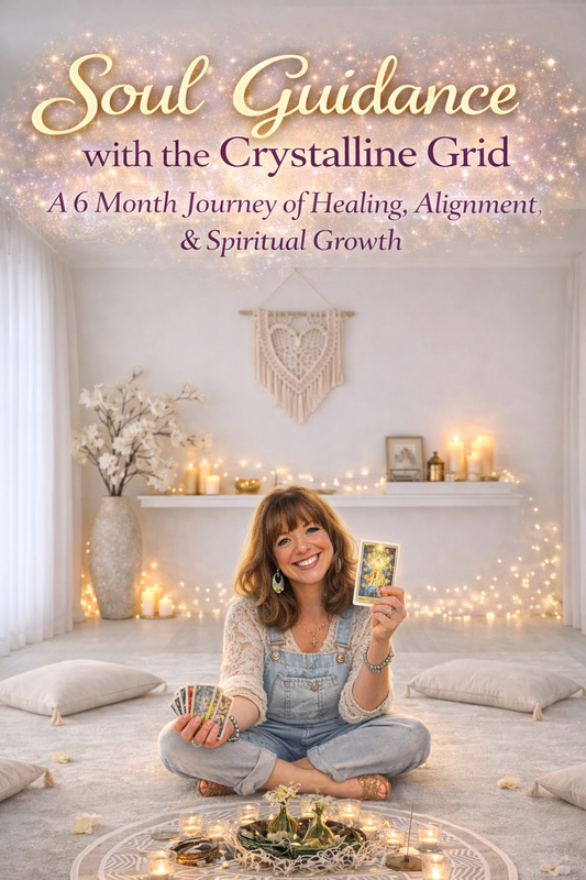 🌸 6-Month Soul Guidance & Crystalline Grid Subscription 🌸