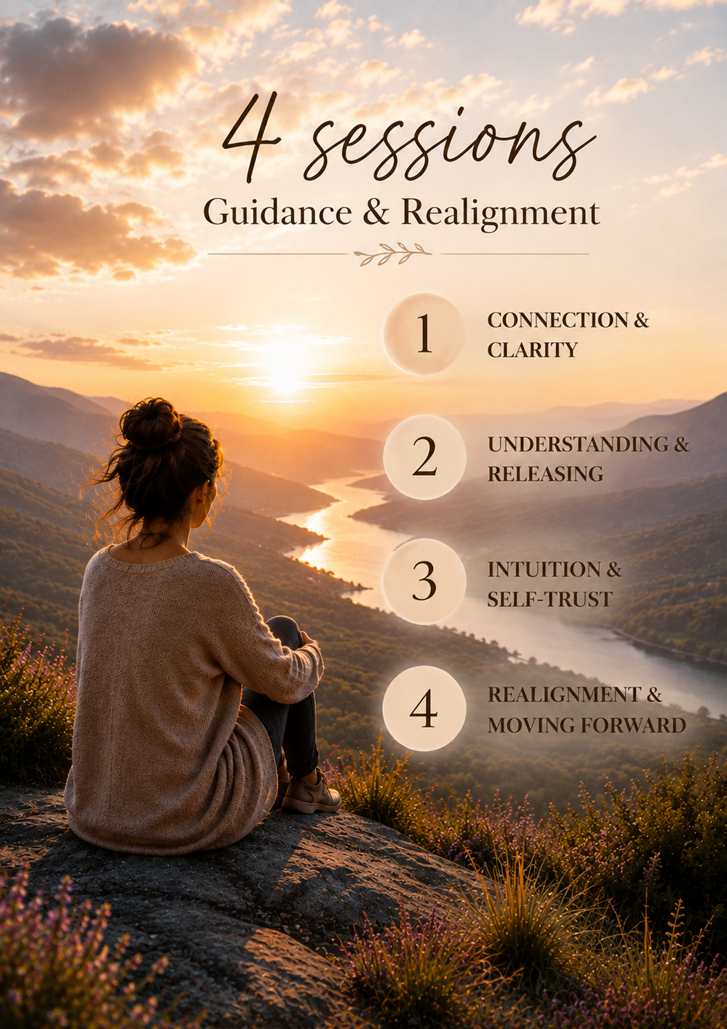 Spiritual Growth Coach ( 4x sessions) : Guidance, Healing & Transformation