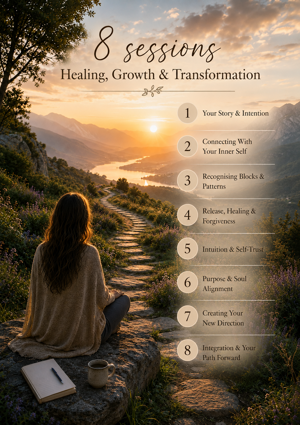 Spiritual Growth Coach ( 4x sessions) : Guidance, Healing & Transformation