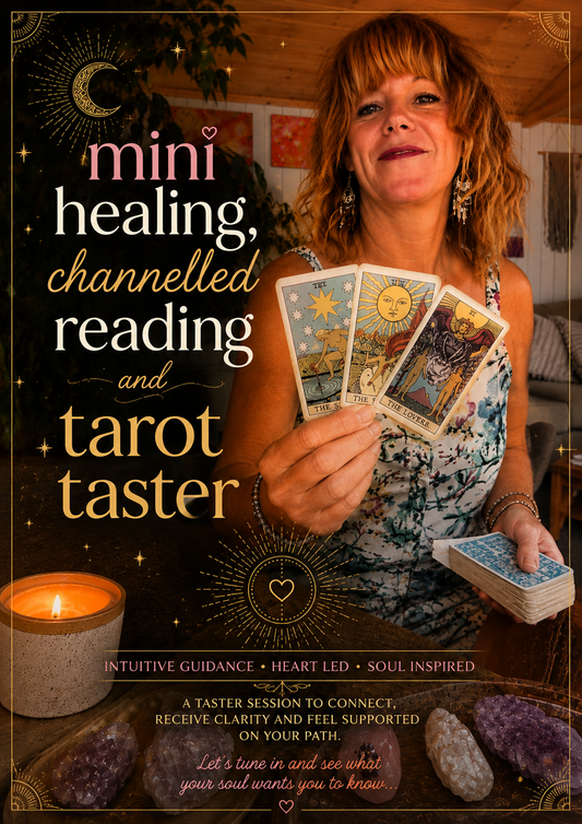 Mini Healing, Channelled Reading and Tarot Taster
