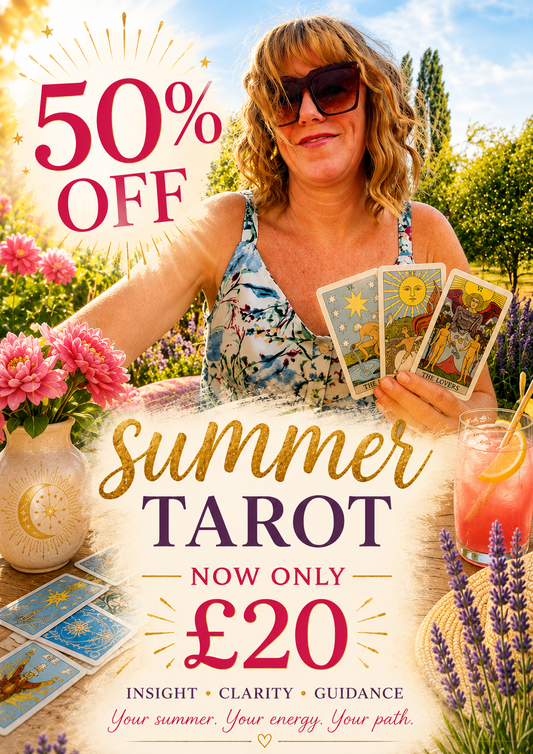 50% off SUMMER TAROT reading