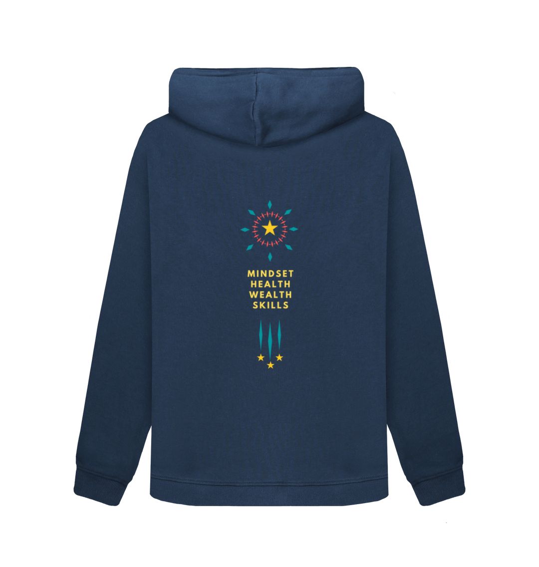 Mindset collection - Health, Wealth, Skills - Organic Woman's Hoodie
