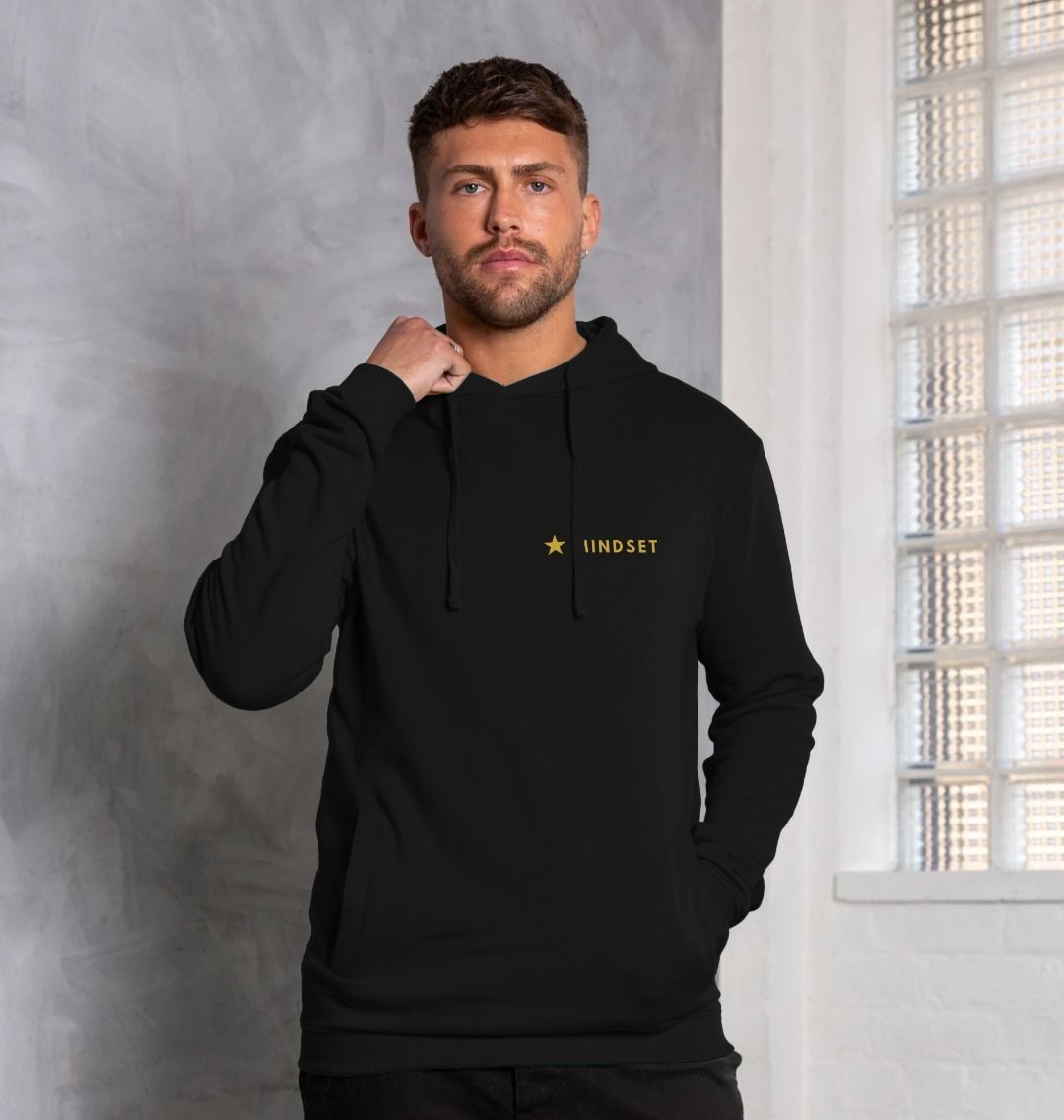 Mindset Collection - Organic Male Hoodie - Be brave, be bold, be beautiful