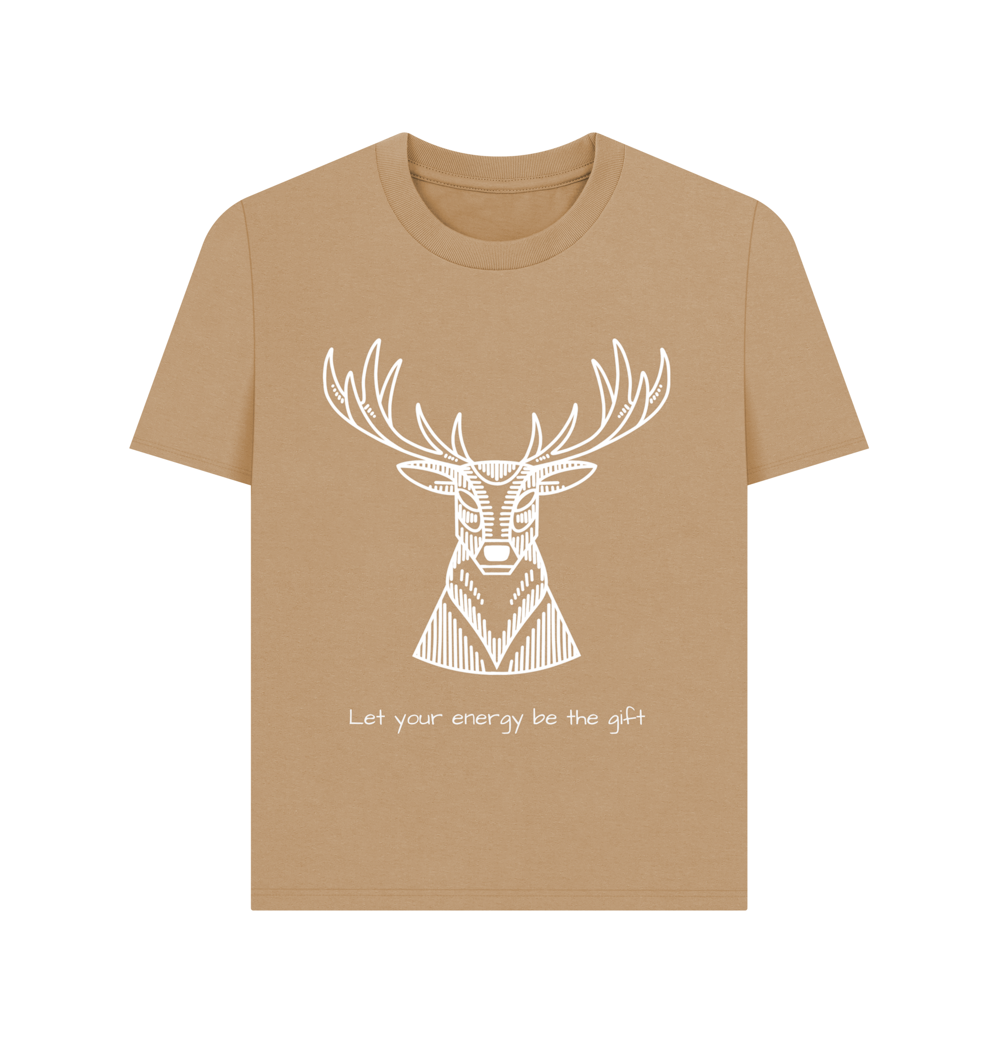 Sand Printed T-shirt Front