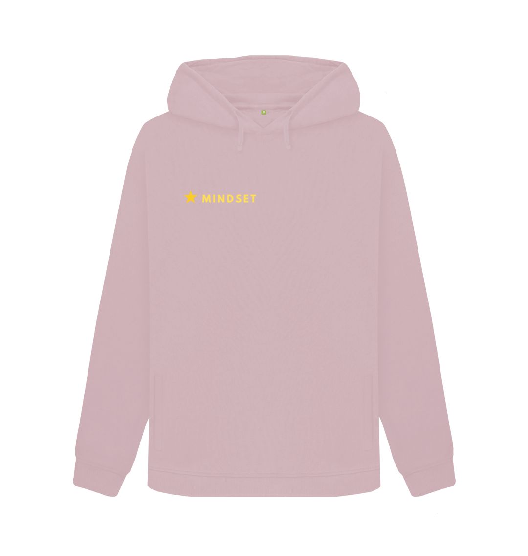 Mauve Mindset collection - Health, Wealth, Skills - Organic Woman's Hoodie