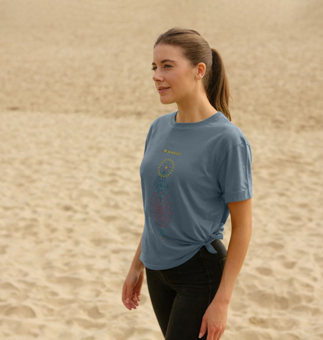 Mindset collection - Organic female fitted T- shirt