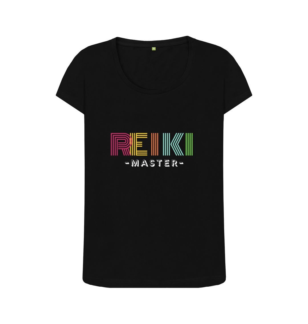 Black Reiki Master - female t- shirt