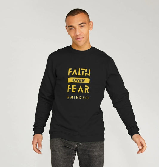 Organic males  jumper - Mindset collection - faith over fear