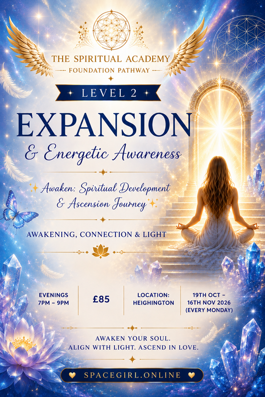 (Every Mon) 19th Oct - 16th Nov  2026 :  Level 2 -Expansion ✨Awaken: Spiritual Development & Ascension Journey✨ 5 weeks