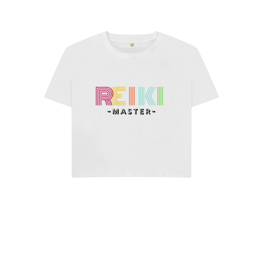 White Printed T-shirt Front