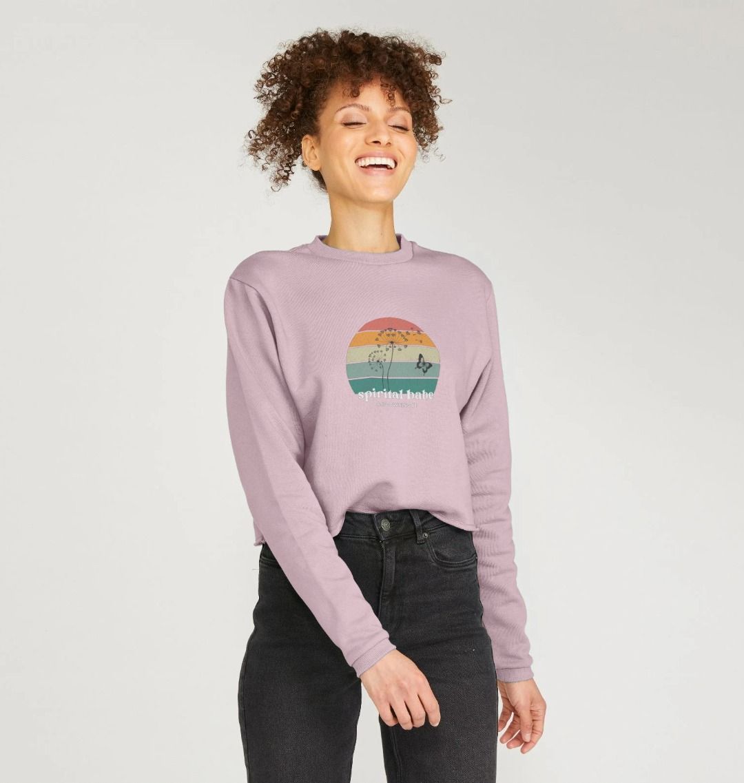 6. Organic female short Jumper  - Spiritual babe and owning it
