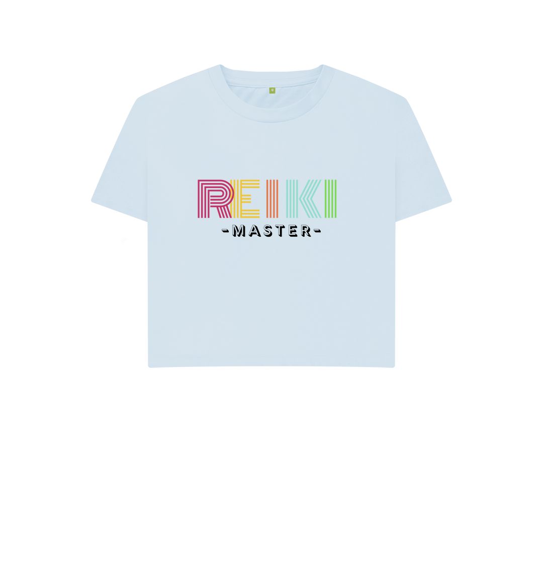 Sky Blue REIKI Master - Organic Short T-Shirt