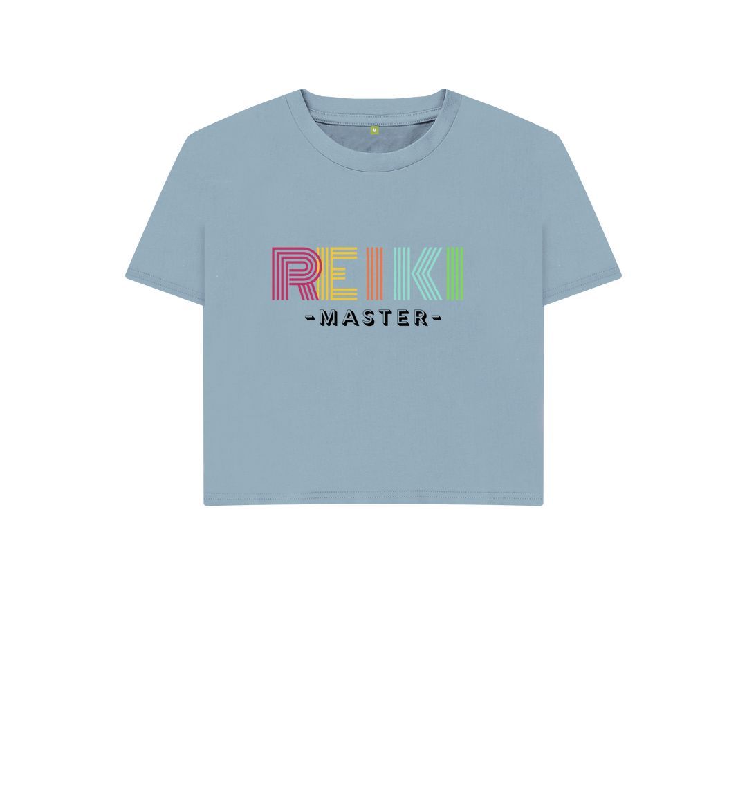 Stone Blue REIKI Master - Organic Short T-Shirt
