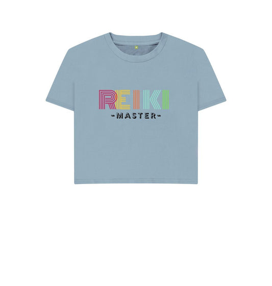 Stone Blue REIKI Master - Organic Short T-Shirt