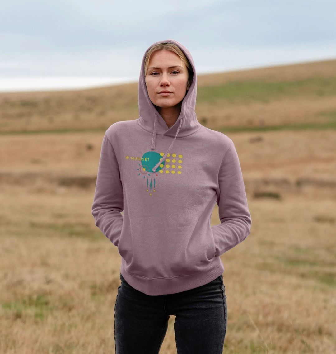 Mindset Collection - Bold, Bright Beautiful - Organic Female Hoody