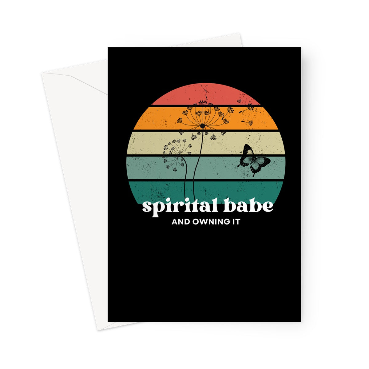 Spiritual Babe Greeting Card