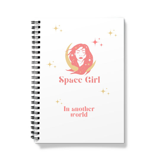 Space girl Notebook