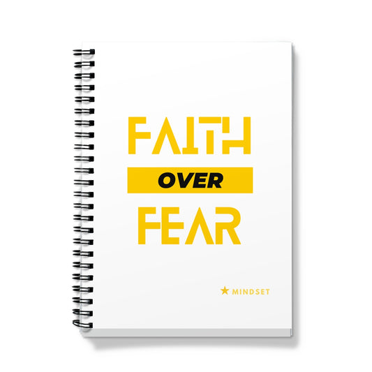 faith over fear Notebook