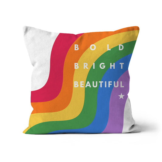 rainbow totes bag Cushion