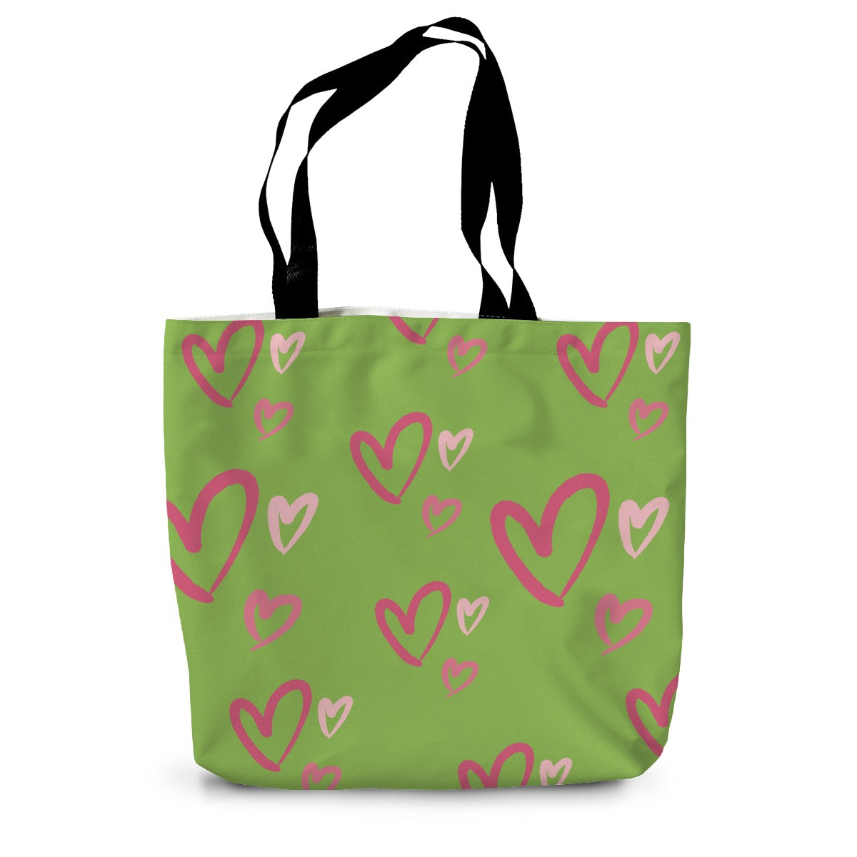 hearts totes Canvas Tote Bag