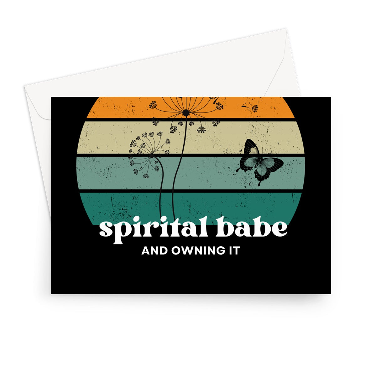 Spiritual Babe Greeting Card