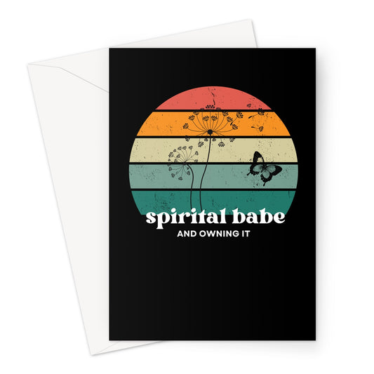 Spiritual Babe Greeting Card