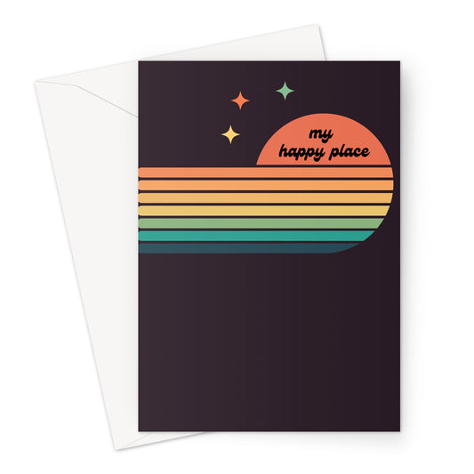 my happy place - Greeting Card